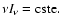 $\nu I_{\nu}=\rm cste.$