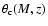 $\theta_{\rm c}(M,z)$