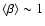 $\langle\beta\rangle\sim 1$