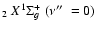 $_2\ X^1\Sigma ^+_g\ (\nu \hbox {$^{\prime \prime }$ }=0)$