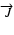 \( \overrightarrow{J} \)
