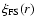 $\xi_{{\rm FS}}(r)$