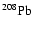 ${\rm ^{208}Pb}$