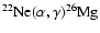 ${\rm ^{22}Ne(\alpha,\gamma)^{26}Mg}$