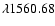 $\lambda 1560.68$