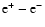 $\rm e^+-e^-$