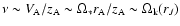 $\nu \sim
V_{\rm A}/z_{\rm A} \sim \Omega_* r_{\rm A}/z_{\rm A} \sim \Omega_{\rm k} (r_J)$