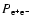 $P_{\rm e^+e^-}$