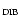 $_{\rm DIB}$