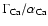 $\Gamma_{\rm Ca}/\alpha_{\rm Ca}$