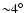 ${\sim}4^{\circ}$