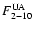 $F^{{\rm UA}}_{2-10}$