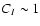 $C_{{\it I}}\sim1$