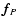 $\vec{f}_{P}$