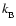 $k^{}_{\rm B}$