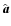 $\hat{\vec a}$