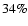 $ 34\%$