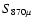 $S_{870\mu}$