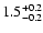 $\rm 1.5_{-0.2}^{+0.2}$