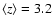 $\langle
z\rangle=3.2$