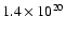 $1.4\times 10^{20}$