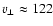 ${v_\perp \approx 122}$