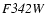 ${\it F342W}$