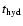 $t_{\rm hyd}$