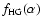 $f_{\rm HG}(\alpha)$