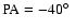 $\rm PA=-40\hbox{$^\circ$ }$