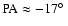 $\rm PA\approx-17\hbox{$^\circ$ }$