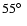 $55\hbox{$^\circ$ }$