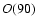 ${\it O}(90)$