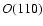 ${\it O}(110)$
