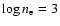 $\log{n_{\rm e}}=3$