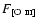 ${F}_{\rm [{O~\tiny\textsc{iii}}]}$