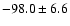 $-98.0\pm6.6$