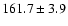 $161.7\pm3.9$