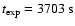 $t_{\rm exp}=3703~{\rm s}$