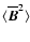 $\langle \overline{\vec{B}}^2\rangle$