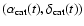 $(\alpha_{\rm cat}(t),\delta_{\rm cat}(t))$