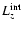 $L_{z}^{\rm int}$