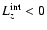 $L^{\rm int}_{z} < 0$