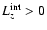 $L^{\rm int}_{z} > 0$