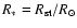 $R_{*}=R_{\rm st}/R_{\odot}$