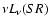 $\nu L_\nu (SR)$