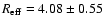 $R_{\rm eff}=4.08\pm0.55$