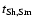 $t_{\rm Sh,Sm}$