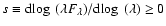 $s \equiv {\rm d}\!\log~(\lambda
F_{\lambda})/{\rm d}\!\log~(\lambda) \geq 0$