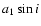 $a_1 \sin i$
